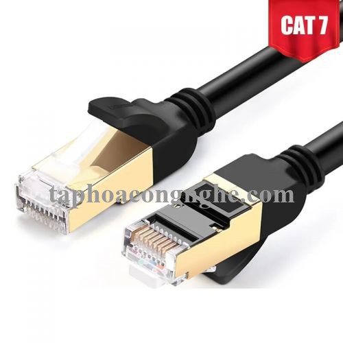 Ugreen 11273 10M màu Đen Cáp mạng LAN CAT7 STP chống nhiễu NW107 30011273
